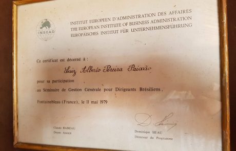 1979 - Certificado Participação internacional