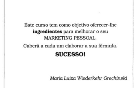 1992 – Apostila – Curso Auto Imagem 1992 - Apostila - Curso Auto Imagem