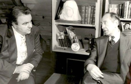 1994 – Congresso Cone Sul – Pref Greca com Toffler 1994 - Congresso Cone Sul - Pref Greca com Toffler