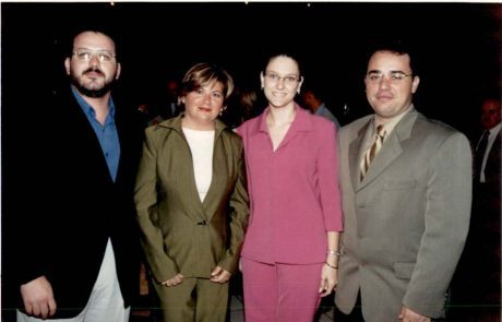 2002 - Top de Marketing - Sérgio Wesley, Monica Santana, Lorena Nogarolli e Claudio Stringar