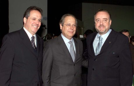 2003 – Business Lunch – José Dirceu, Mainardes e Norman 2003 - Business Lunch - José Dirceu, Mainardes e Norman