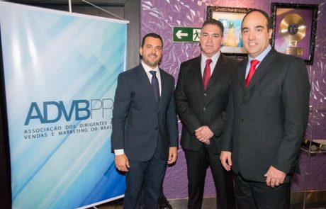 2016 - Posse nova gestão - Eduardo Jaime - Rafael Lamastra - Ney Braga