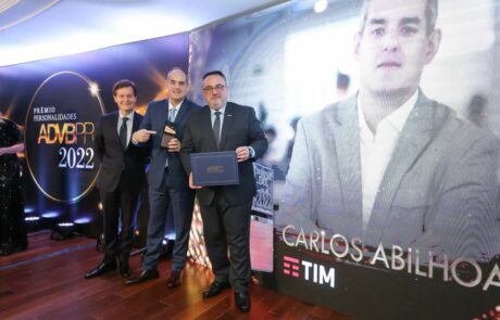 2022 - Prêmio Personalidades - vendas - Carlos Abilhoa - TIM - Rogerio Afonso - Claudio Stringari