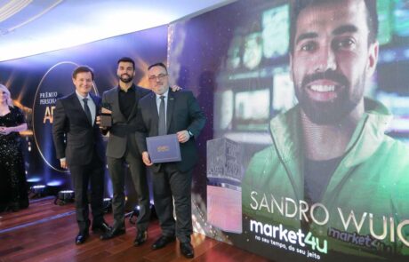 2022 - Prêmio Personalidades - vendas - Sandro Wuicik - Market4u - Rogerio Afonso - Claudio Stringari