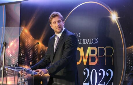 2022 - Prêmio Personalidades - João Alfredo Thome representando pai Geninho Thome